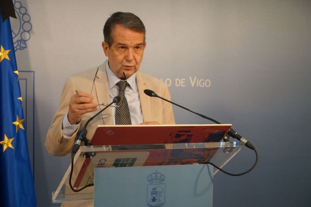 Abel Caballero en rueda de prensa
