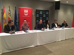 Instante de la presentación del torneo