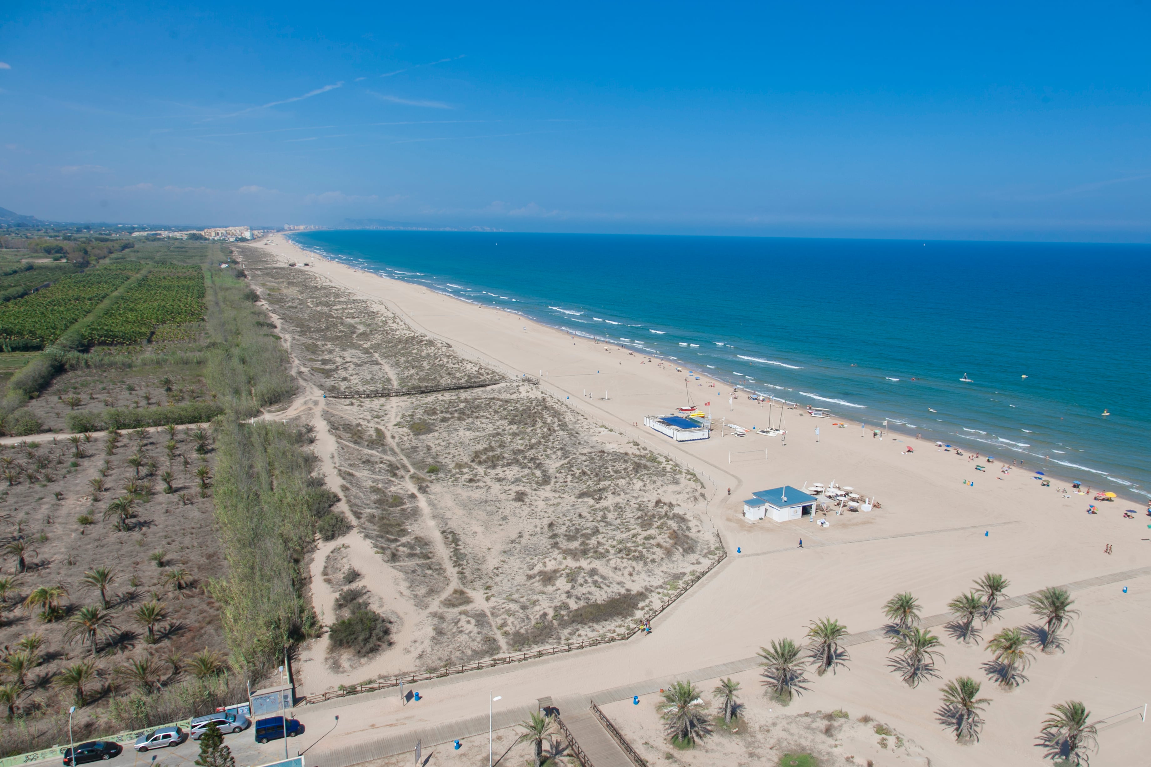 Playa de l&#039;Auir en Gandia.