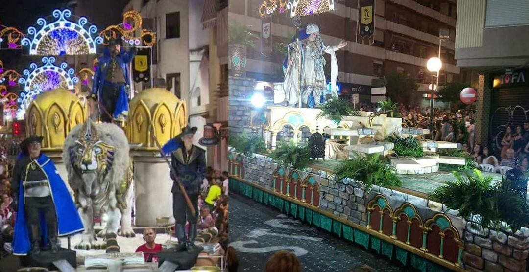 Entradas de moros y cristianos de Oliva.