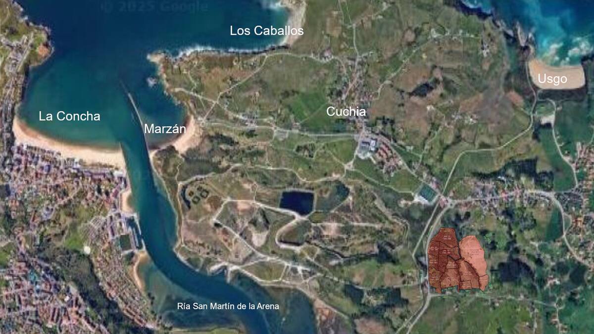 Planean un vertedero en Miengo como 20 campos de futbol