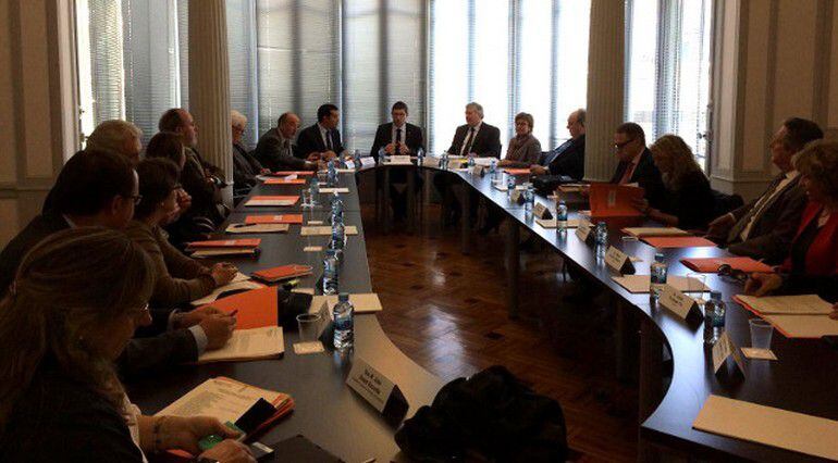 La Comissió de Codificació de Catalunya, en una reunió l'any 2016