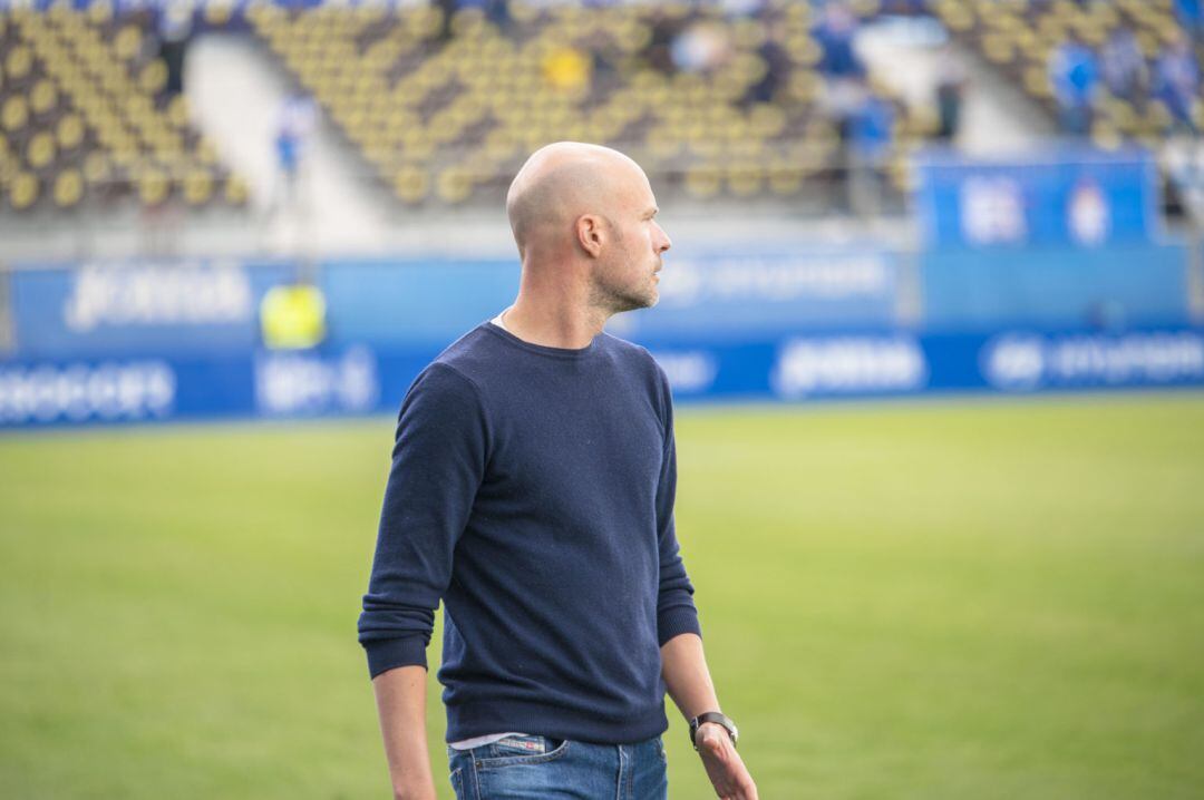 Xavi Calm, entrenador del Atlético Baleares.