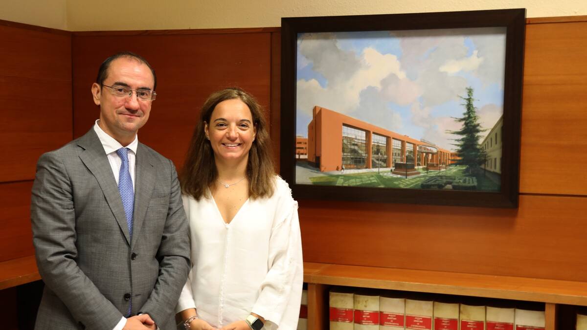 La alcaldesa de Getafe se reúne con el rector de la UC3M para valorar la marcha del proyecto de ampliación de la universidad