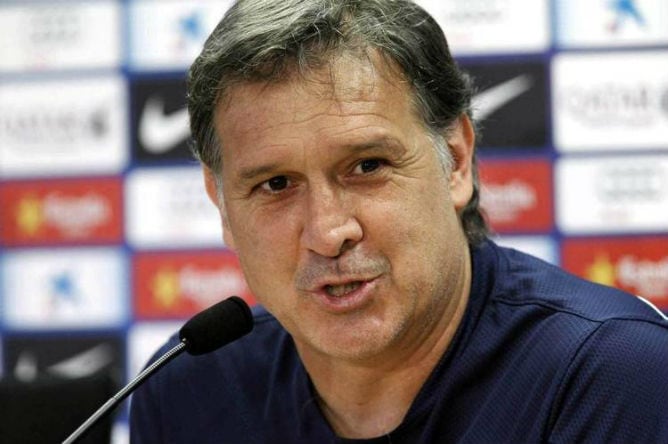 El Tata Martino comparece en rueda de prensa