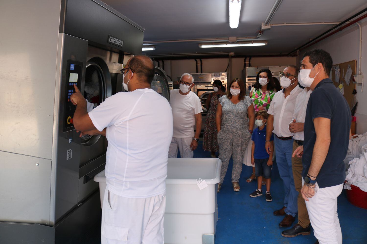 Varios componentes del ente provincial han visitado las instalaciones de Asprodisis en Ronda