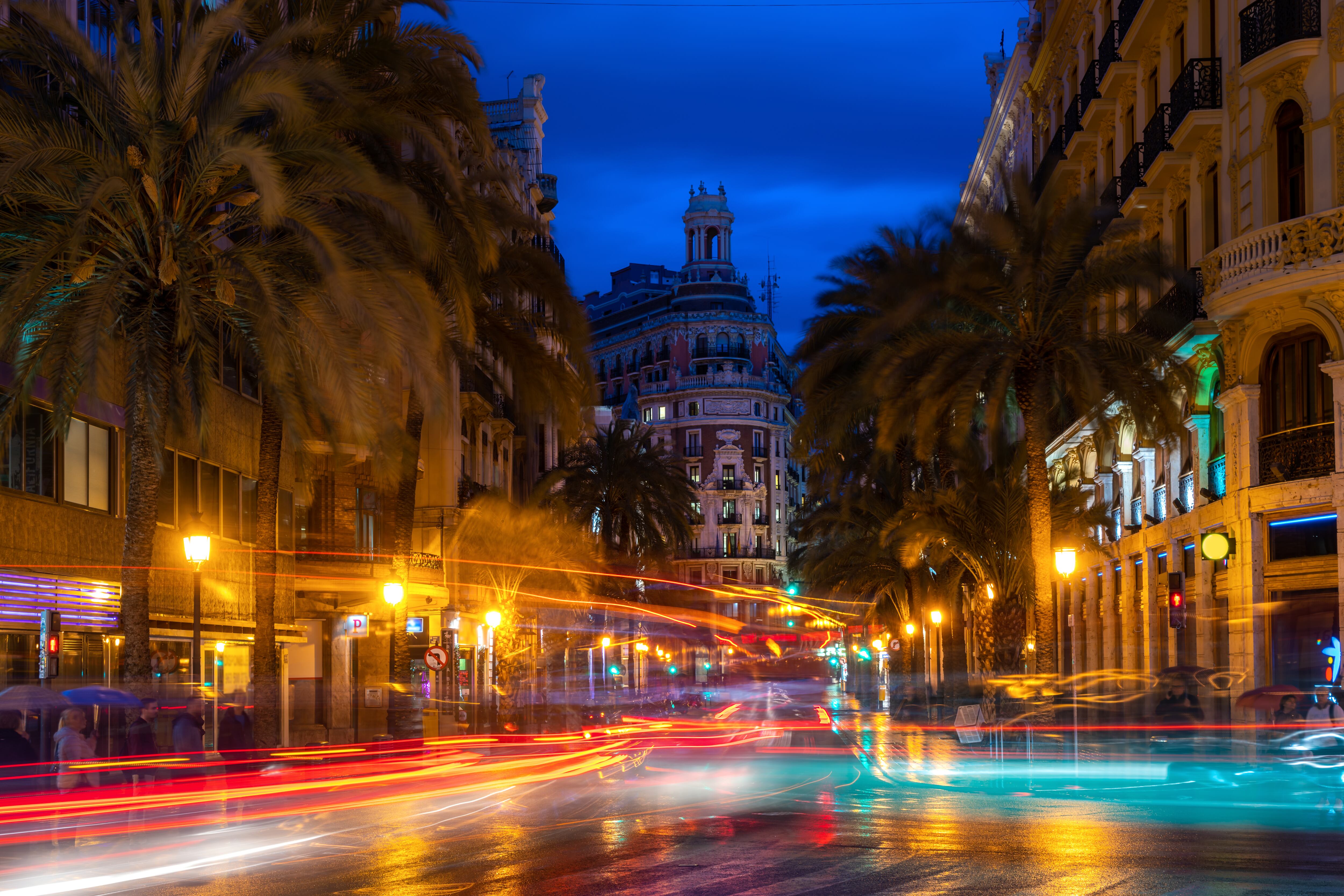 Valencia de noche