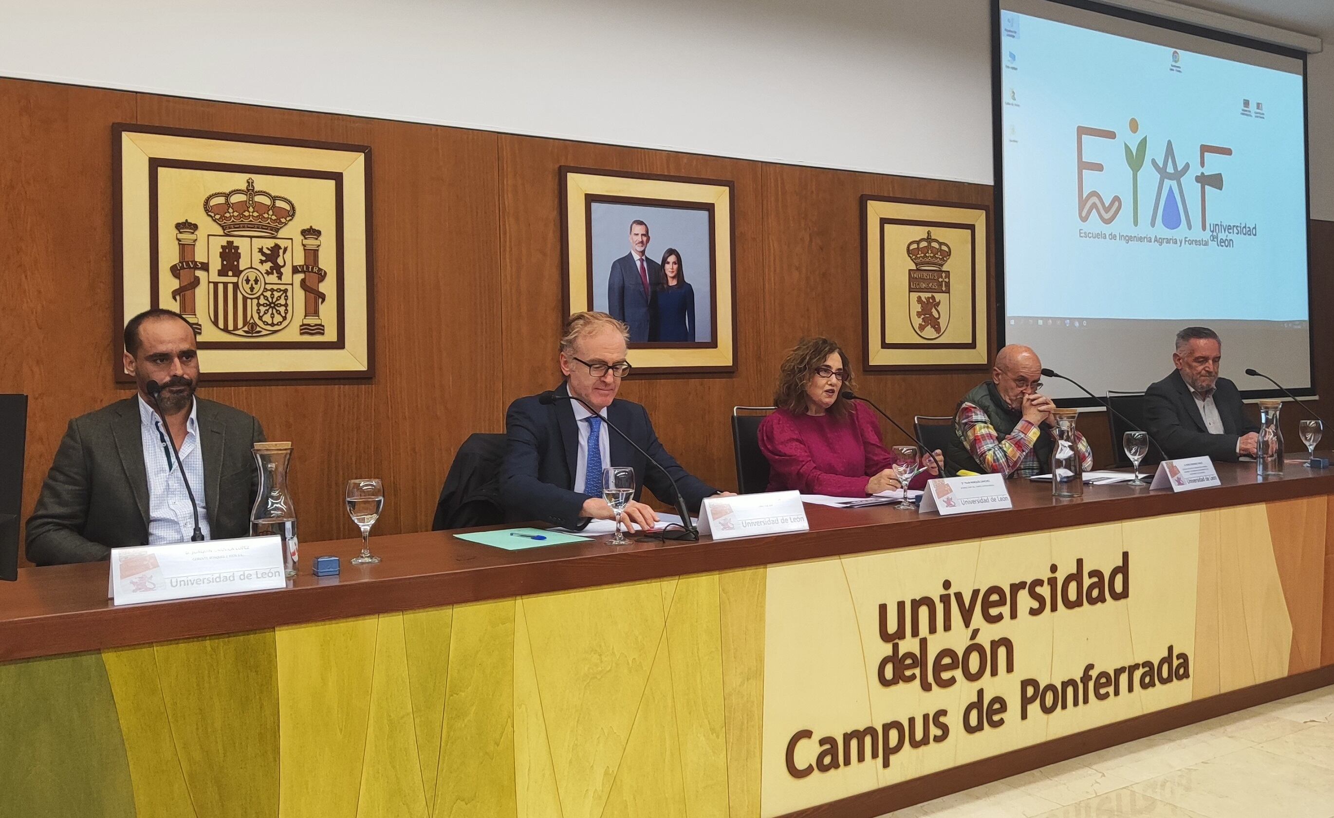 Celebración en Ponferrada de la festividad  Escuela de Ingeniería Agraria y Forestal