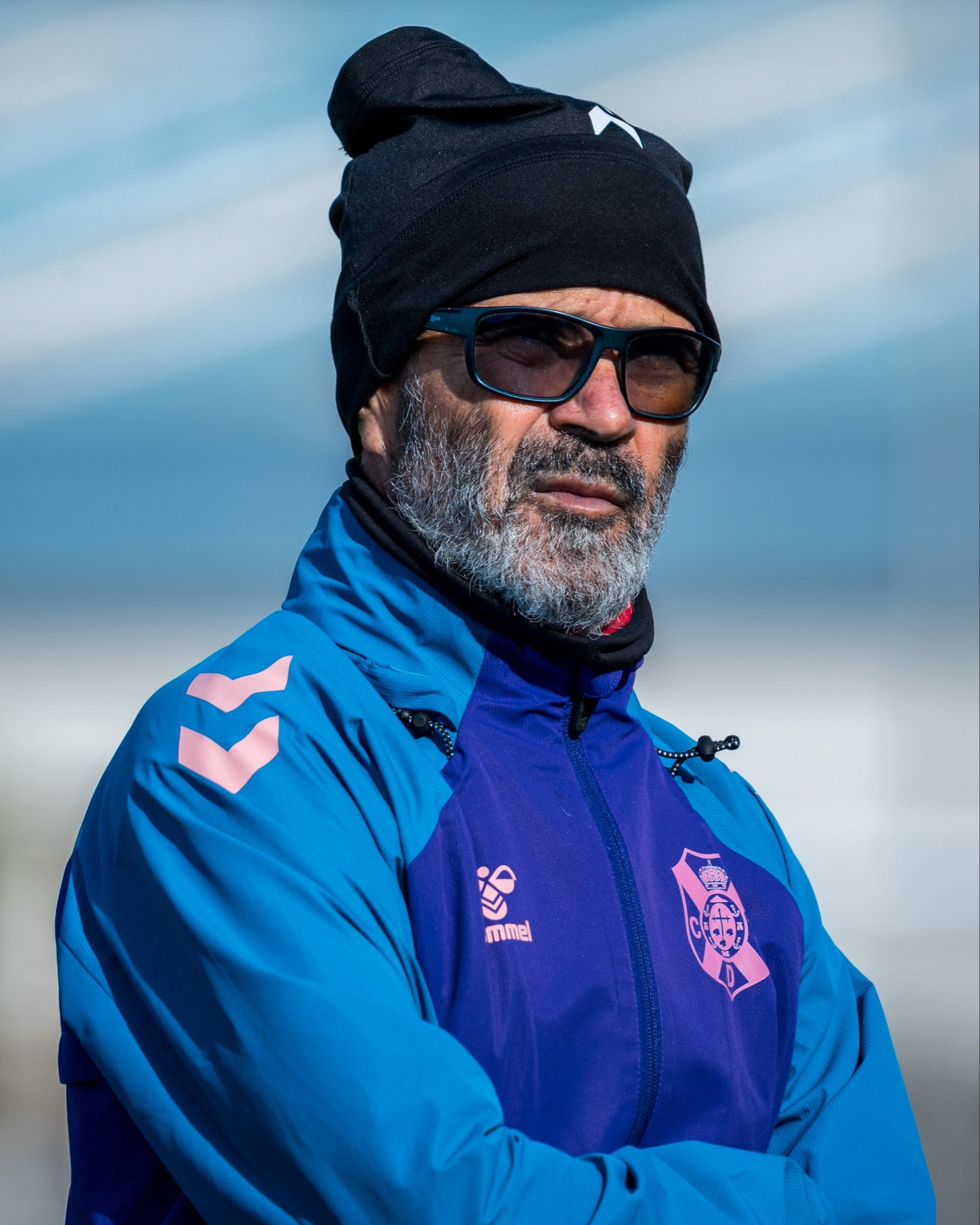 Álvaro Cervera en la Ciudad Deportiva.