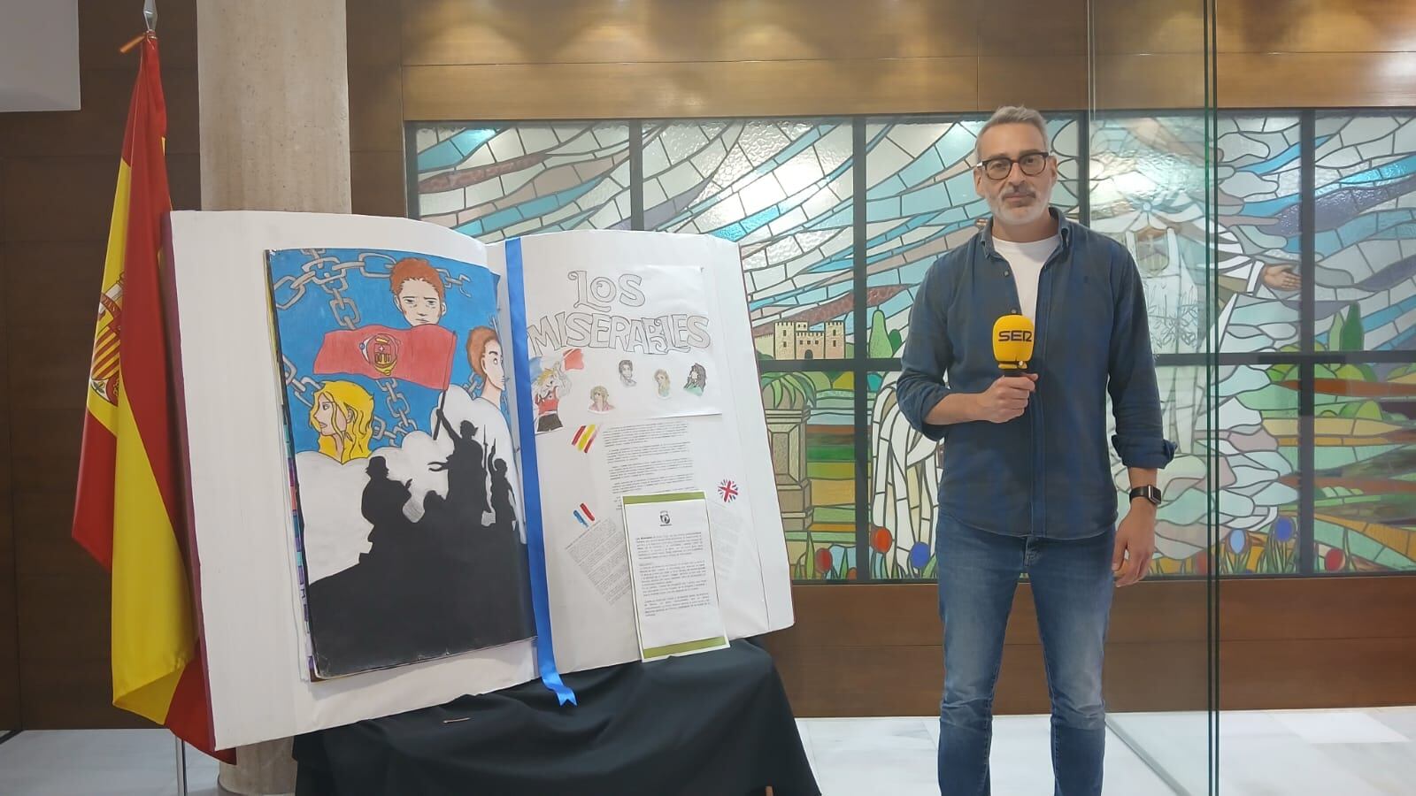 David García, profesor de Historia en el Colegio Madres Mercedarias.