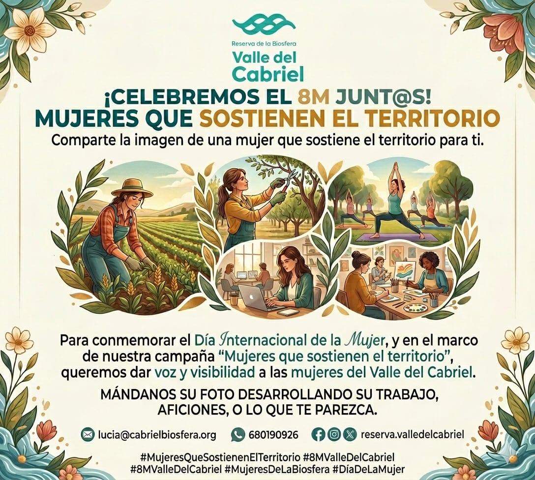 Campaña “Mujeres que sostienen el Cabriel