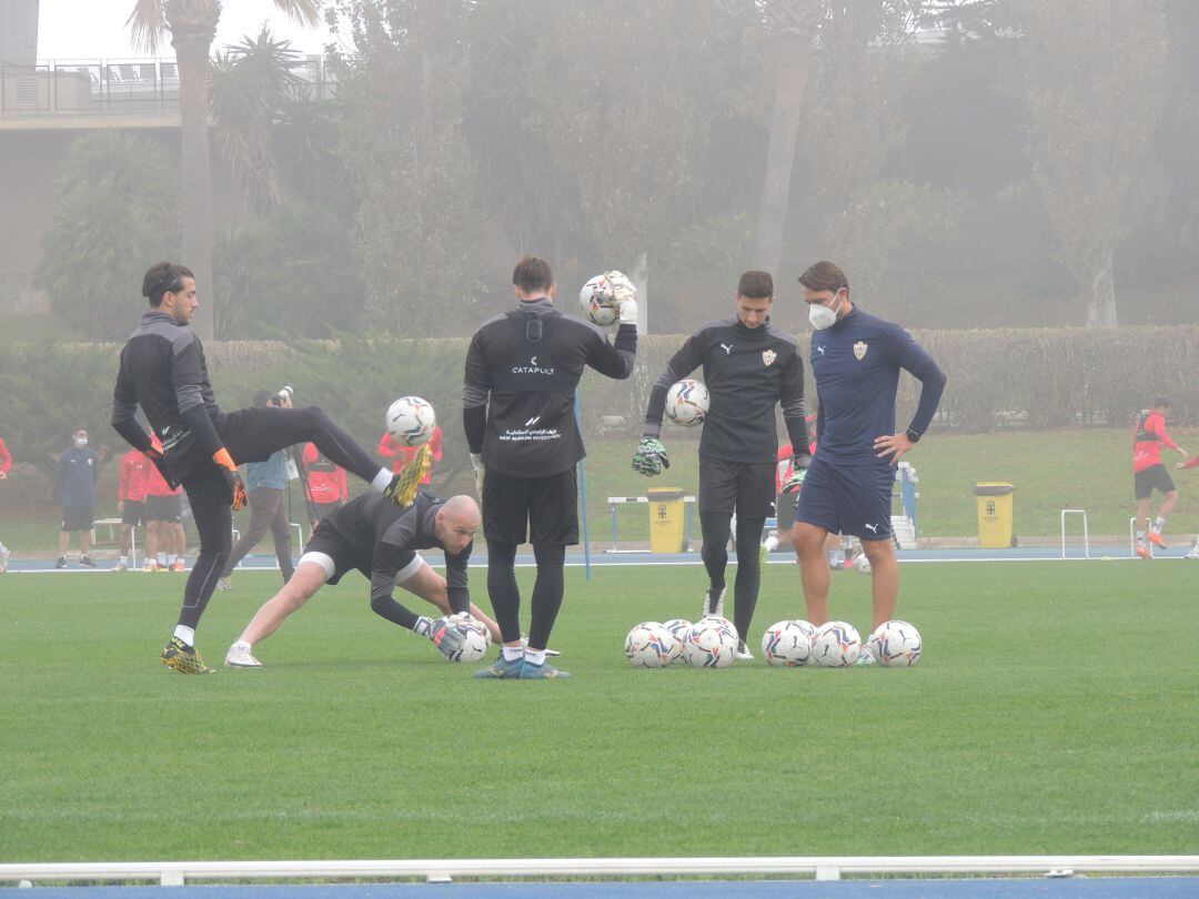 Los porteros de Almería. 