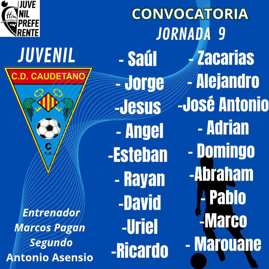 Convocatoria del juvenil
