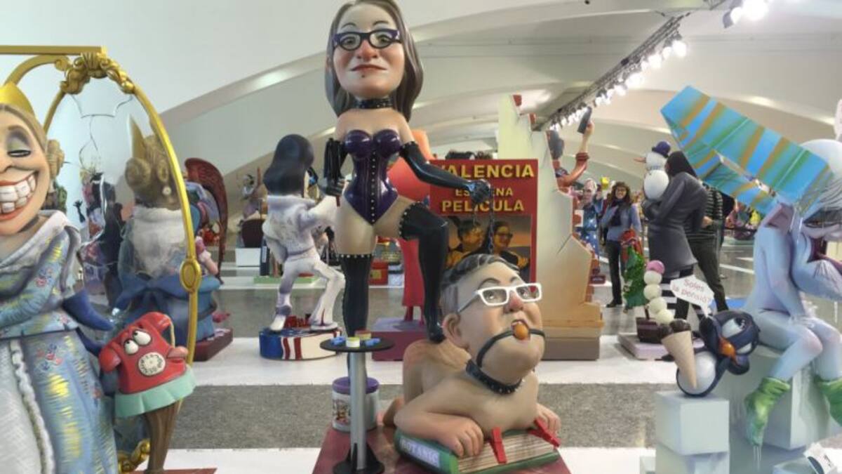 Fuset, Ribó y Oltra los reyes de la Exposición de Ninot