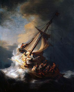 &#039;La tormenta en el mar de Galilea&#039;