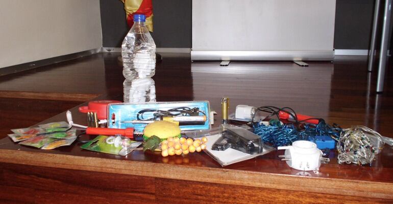 Mostra d'alguns dels productes retirats del mercat.