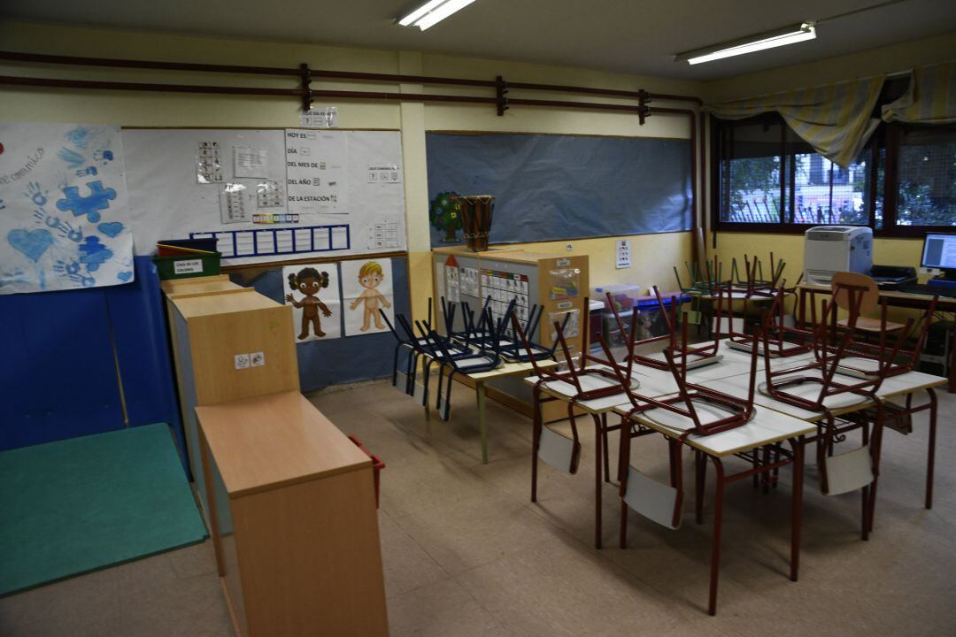 Aula de Infantil de un Colegio de Educación Infantil y Primaria (CEIP)