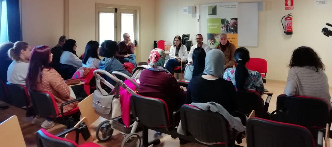 Un momento de la presentación del proyecto Aurora