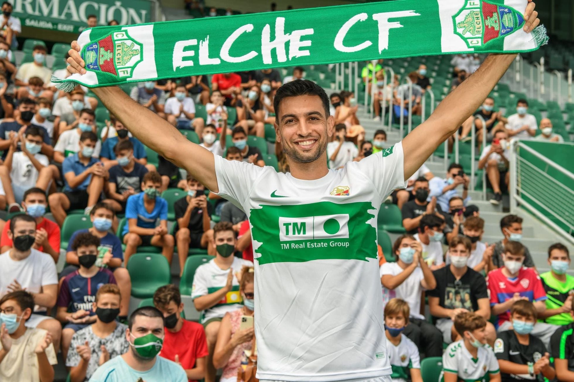 Pastore en un momento de su presentación en el Martínez Valero