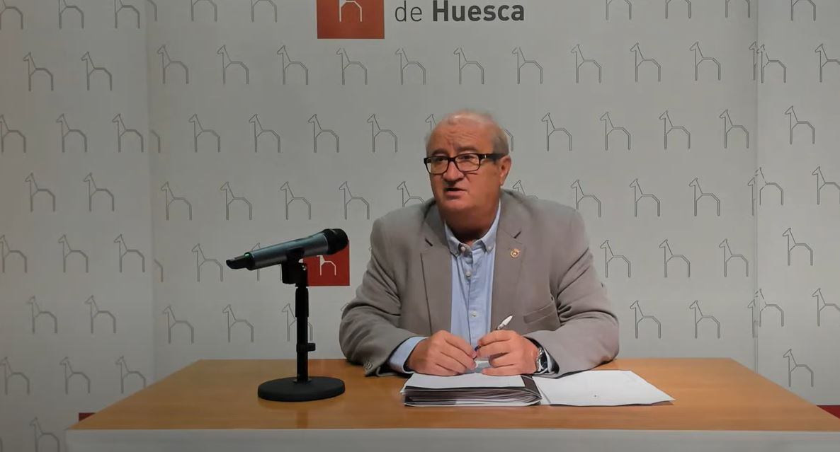 José María Romance, concejal socialista del Ayuntamiento de Huesca en imagen de archivo