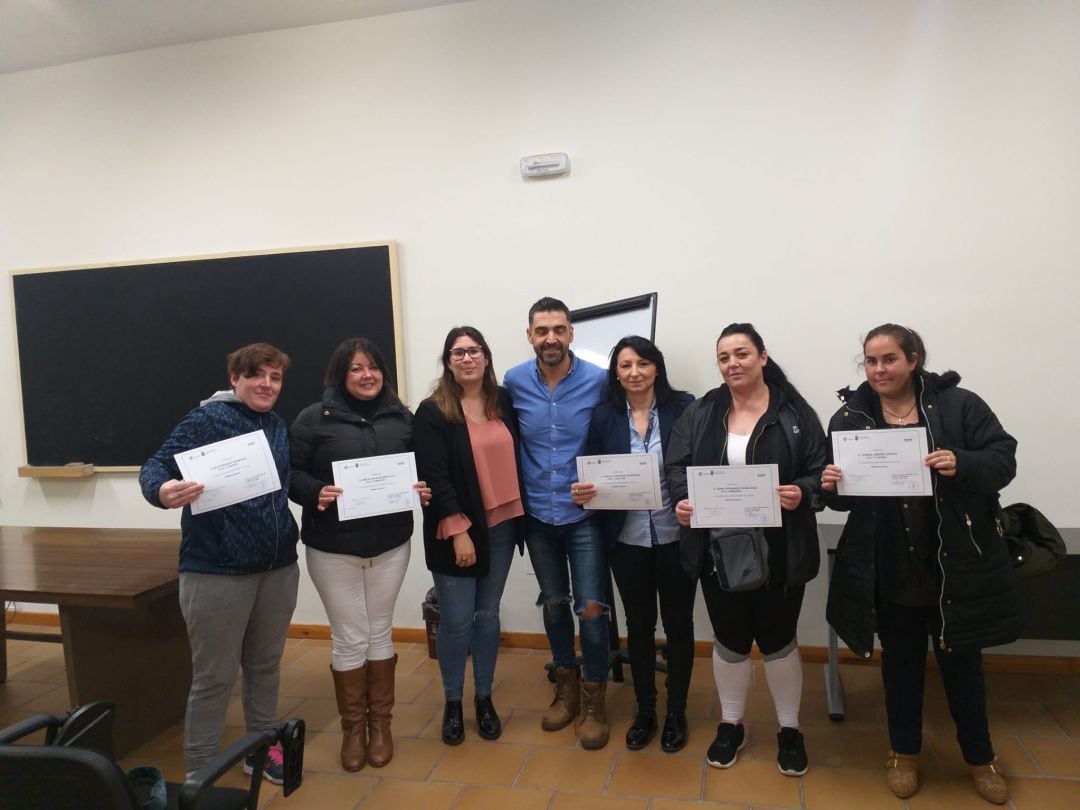 Entrega de títulos del Curso de Empleo impartido en Medina del Campo