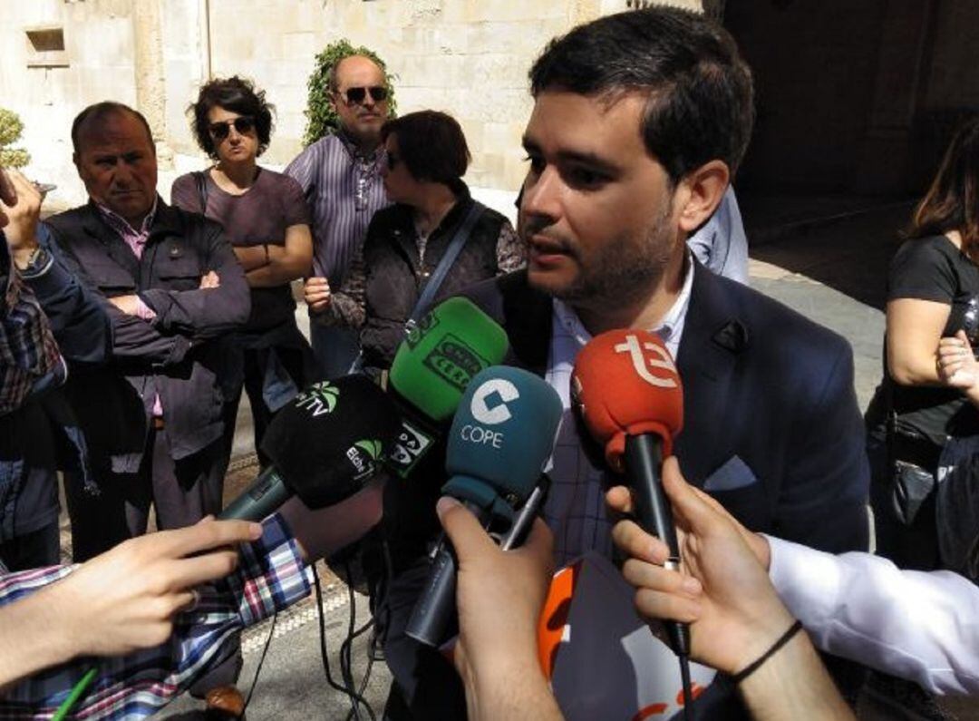 David Caballero, portavoz de Ciudadanos Elche