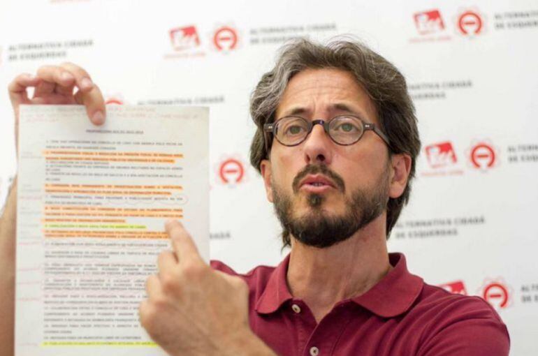 Carlos Portomeñe, portavoz ACE-EU