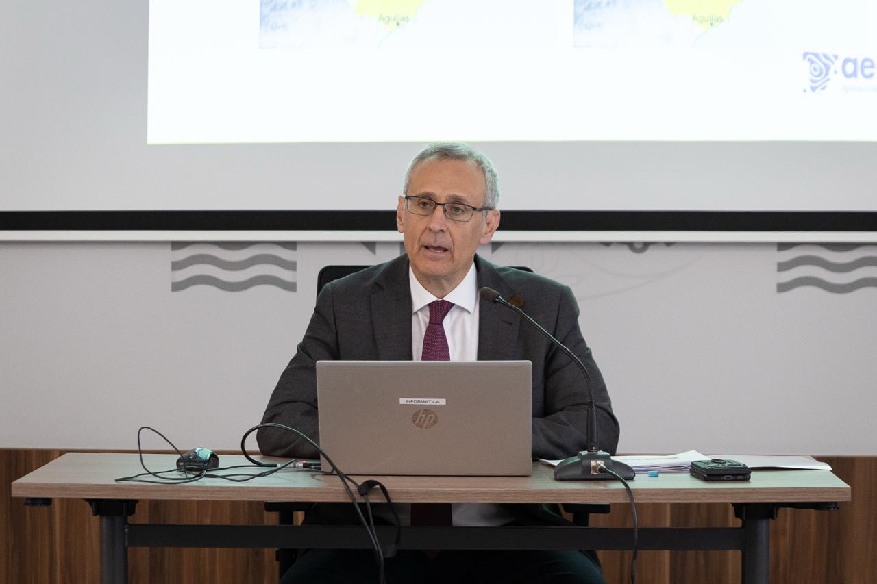 El delegado Territorial de la AEMET, Juan Esteban Palenzuela