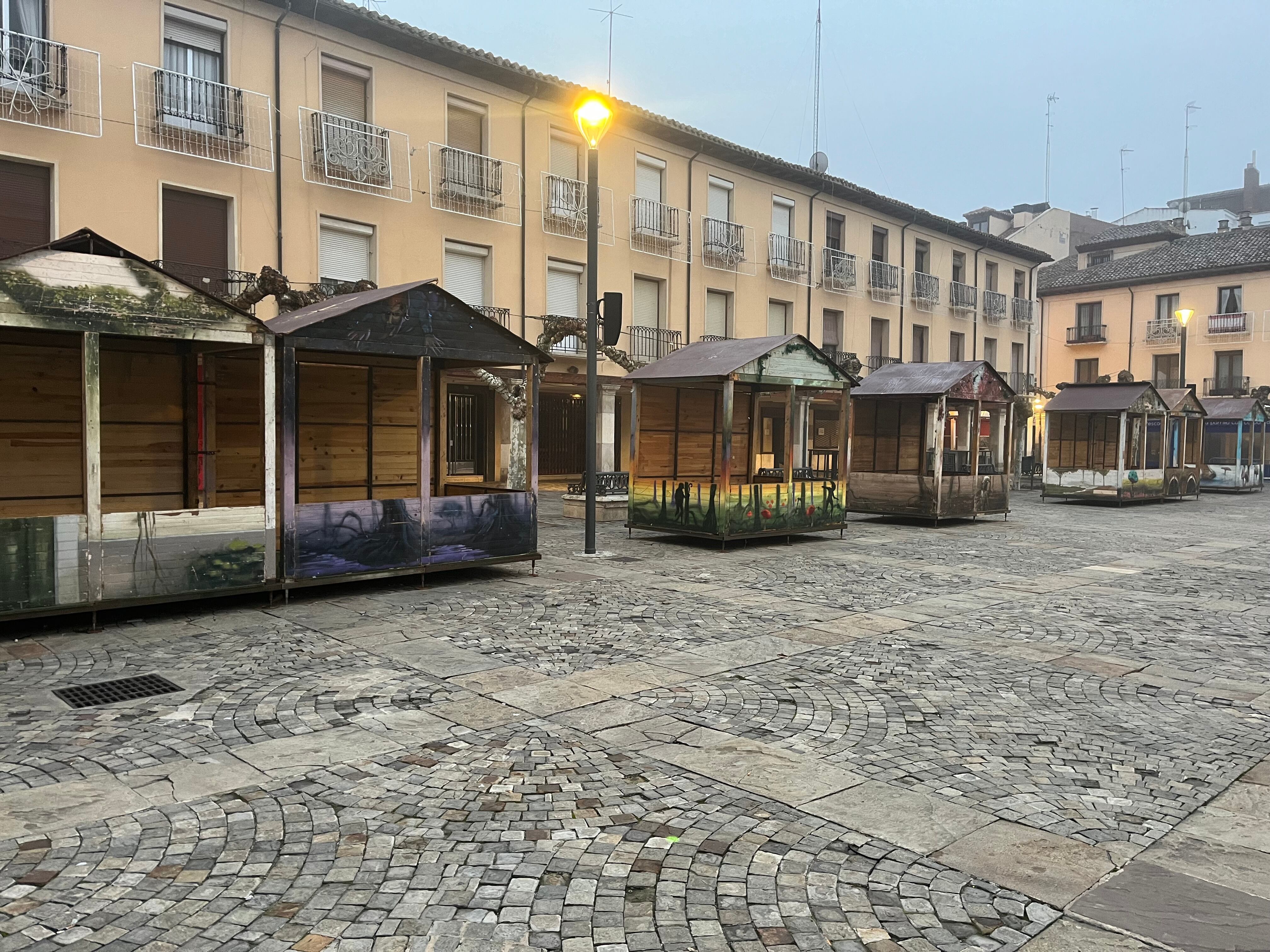 Imagen de la Plaza Mayor de Palencia