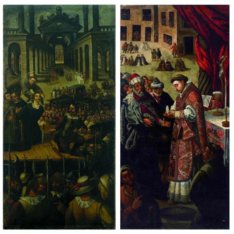 &#039;El milagro del ajusticiado&#039; y &#039;El milagro de la mula&#039; del Museo Provincial.