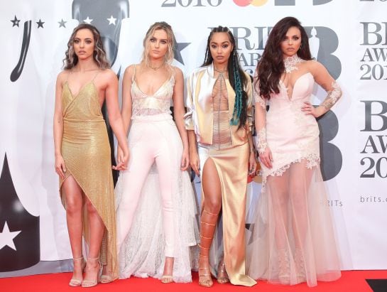 FOTOGALERÍA: Mira los vestidos de la gala. En la foto, Jade Thirlwall, Perrie Edwards, Leigh-Anne Pinnock y Jesy Nelson.