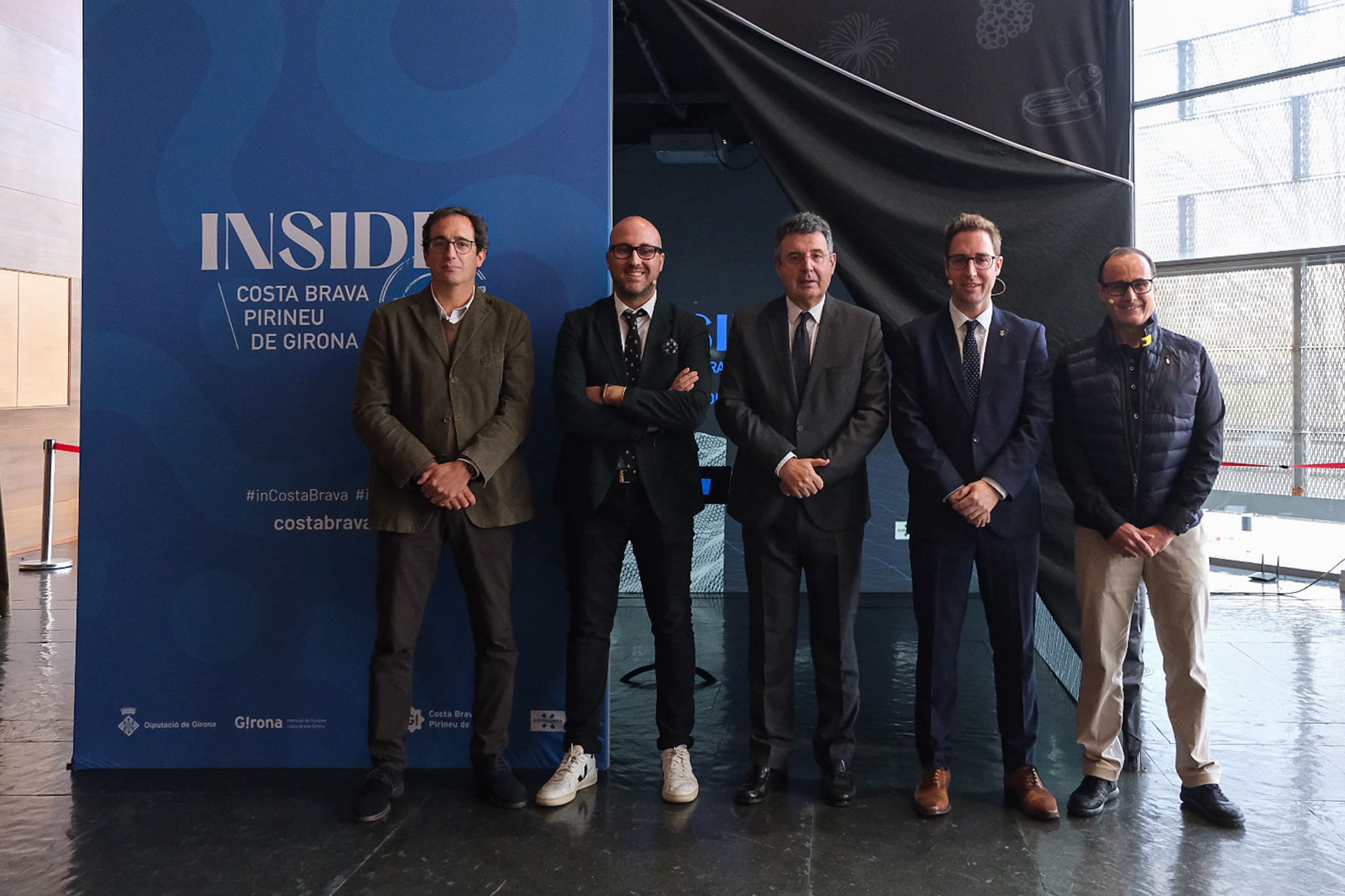 Els responsables del Patronat de Turisme.