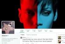 Rihanna ha cambiado la foto de su perfil en Twitter por la imagen de la Estrella del Paseo de la Fama del actor.
