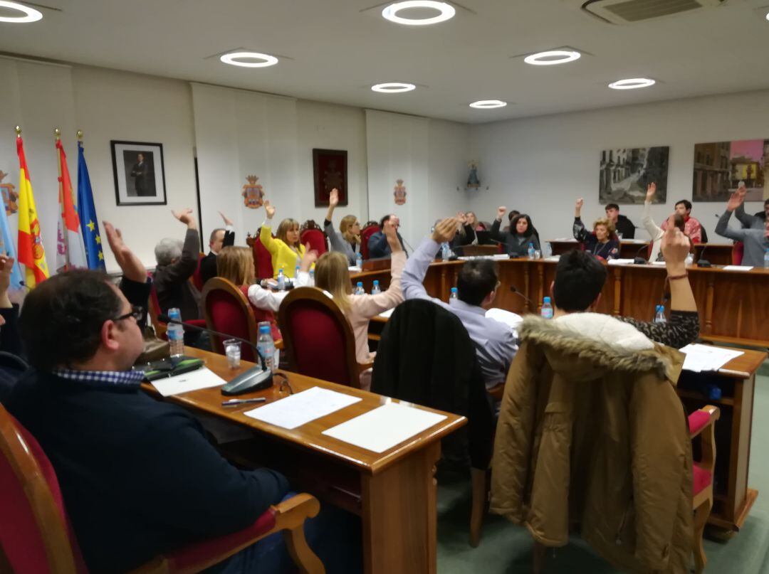 Pleno del Ayuntamiento de Aranda