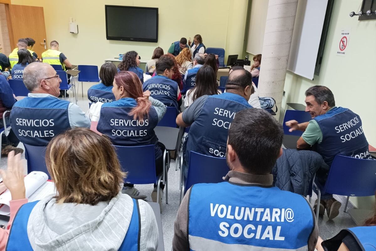 Actividad conjunta de Servicios Sociales con Policía Local, Protección Civil y entidades sociales