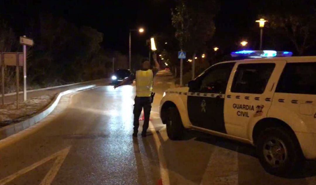 Control de la Guardia Civil