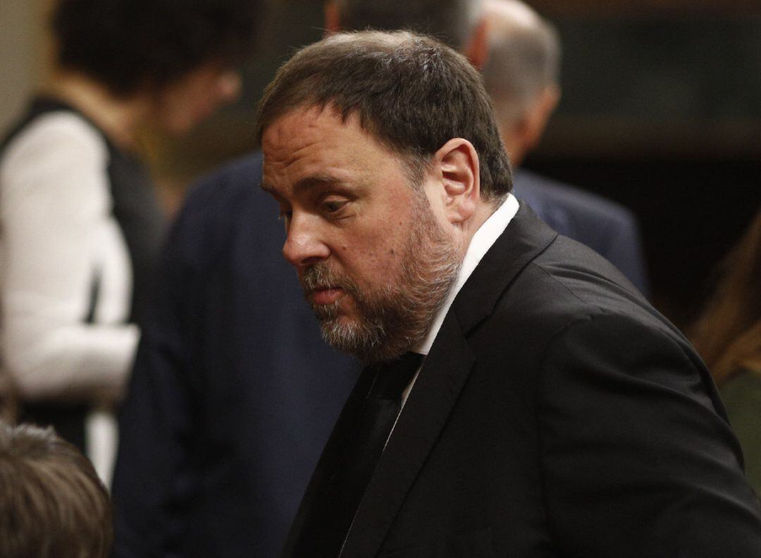 El exvicepresidente de la Generalitat de Cataluña, Oriol Junqueras