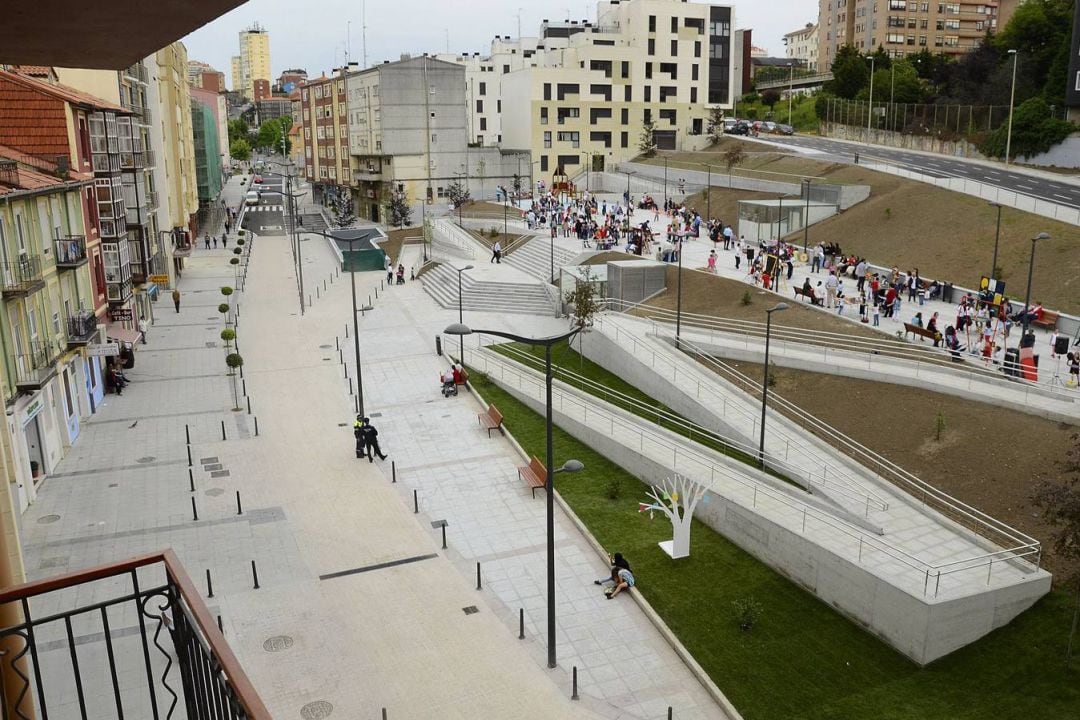 Calle Tetuán, Santander.