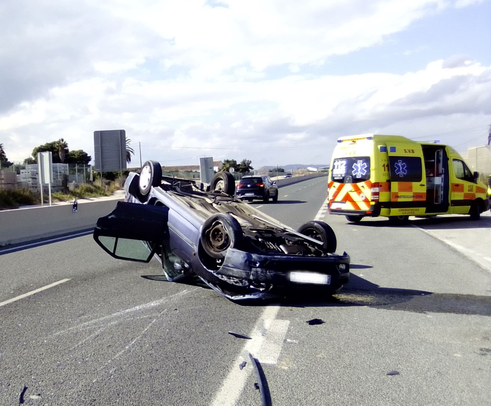 Accidente de tráfico en San Javier