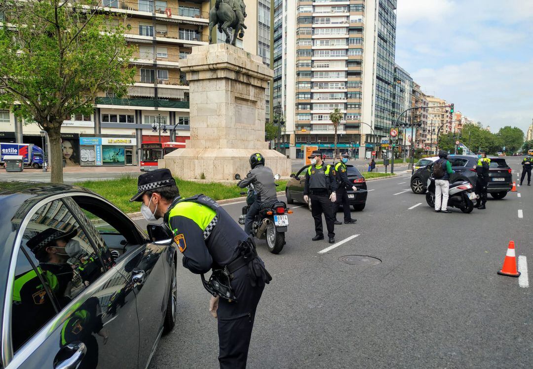 Control de la Policía Local de València