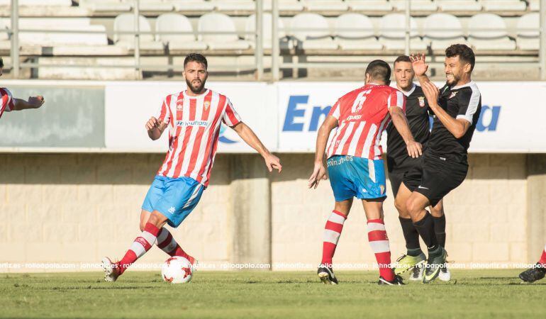 Siles durante un partido.