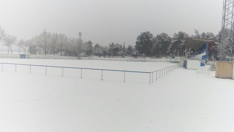 Estado del campo de El hoyal en Cantalejo