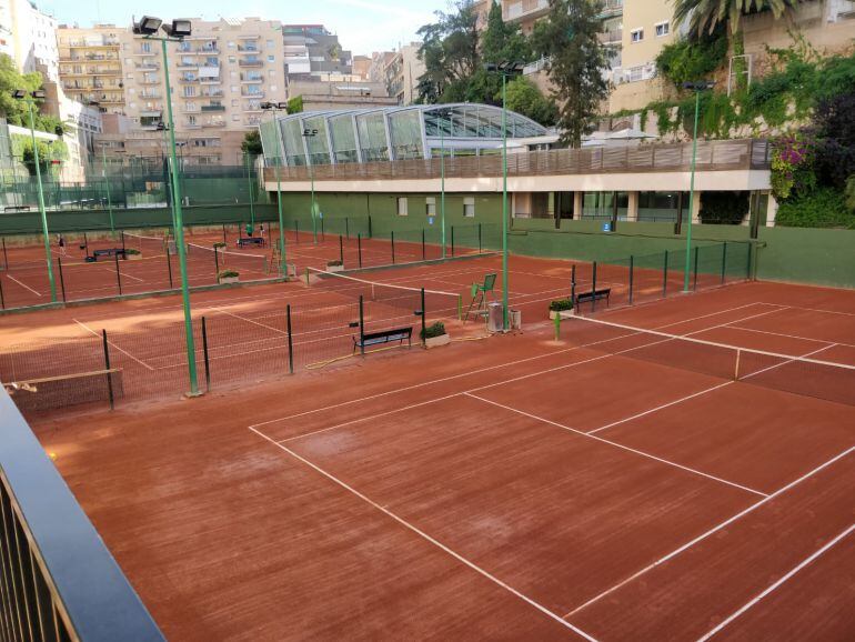 Instalaciones del Club de Tenis Barcino