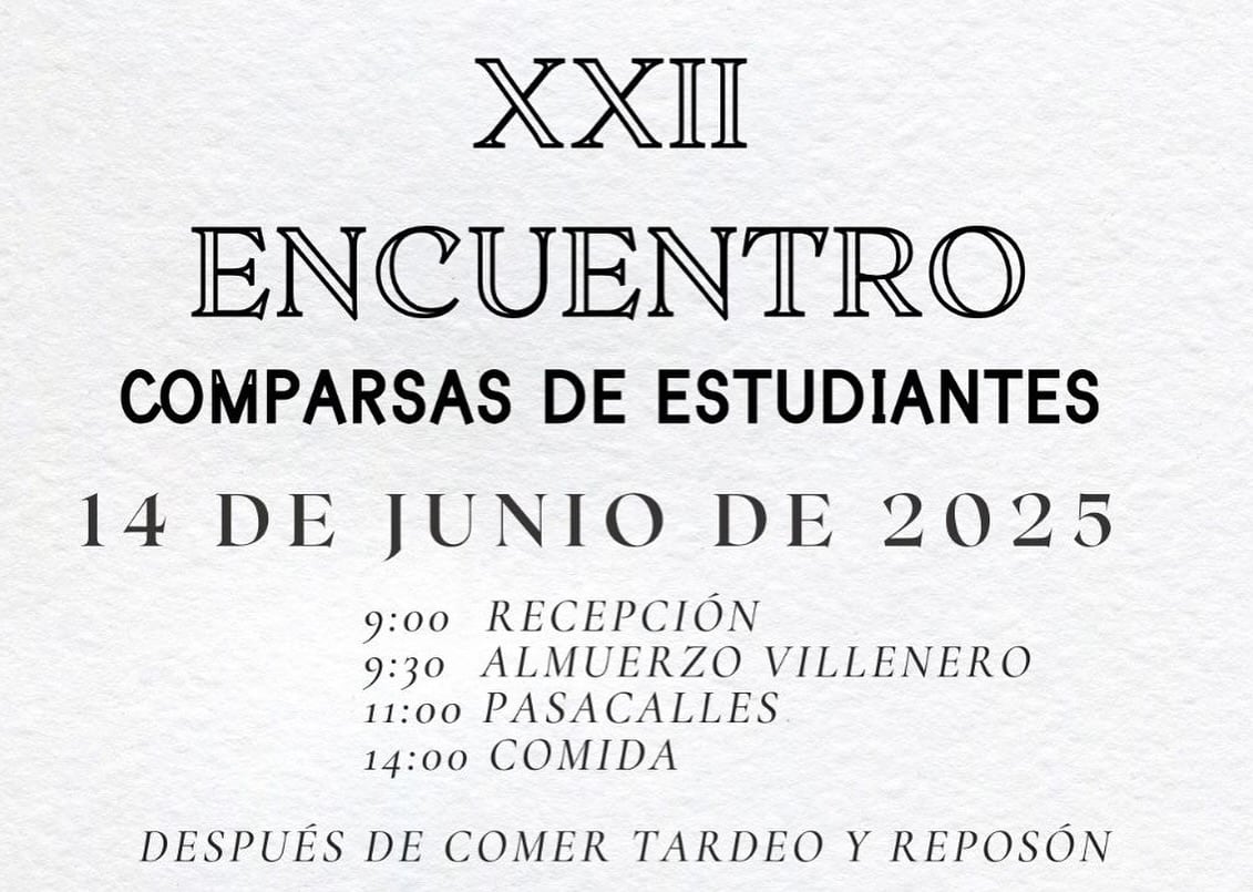 Cartel del encuentro