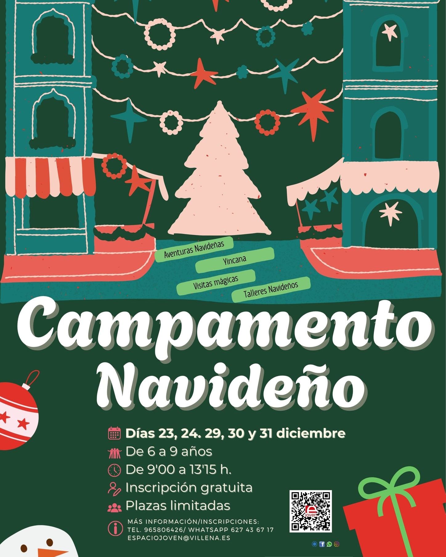 Campamento navideño