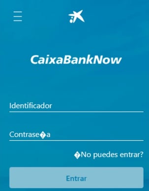 Así simula MaliBot la interfaz de CaixaBank.