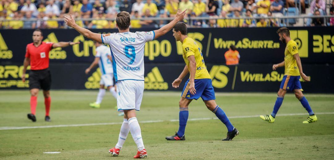 Un momento del partido