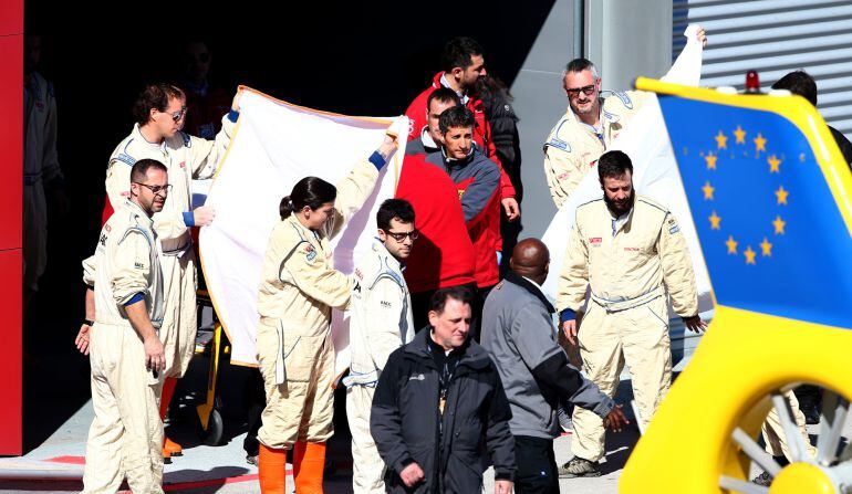 Fernando Alonso, trasladado al hospital