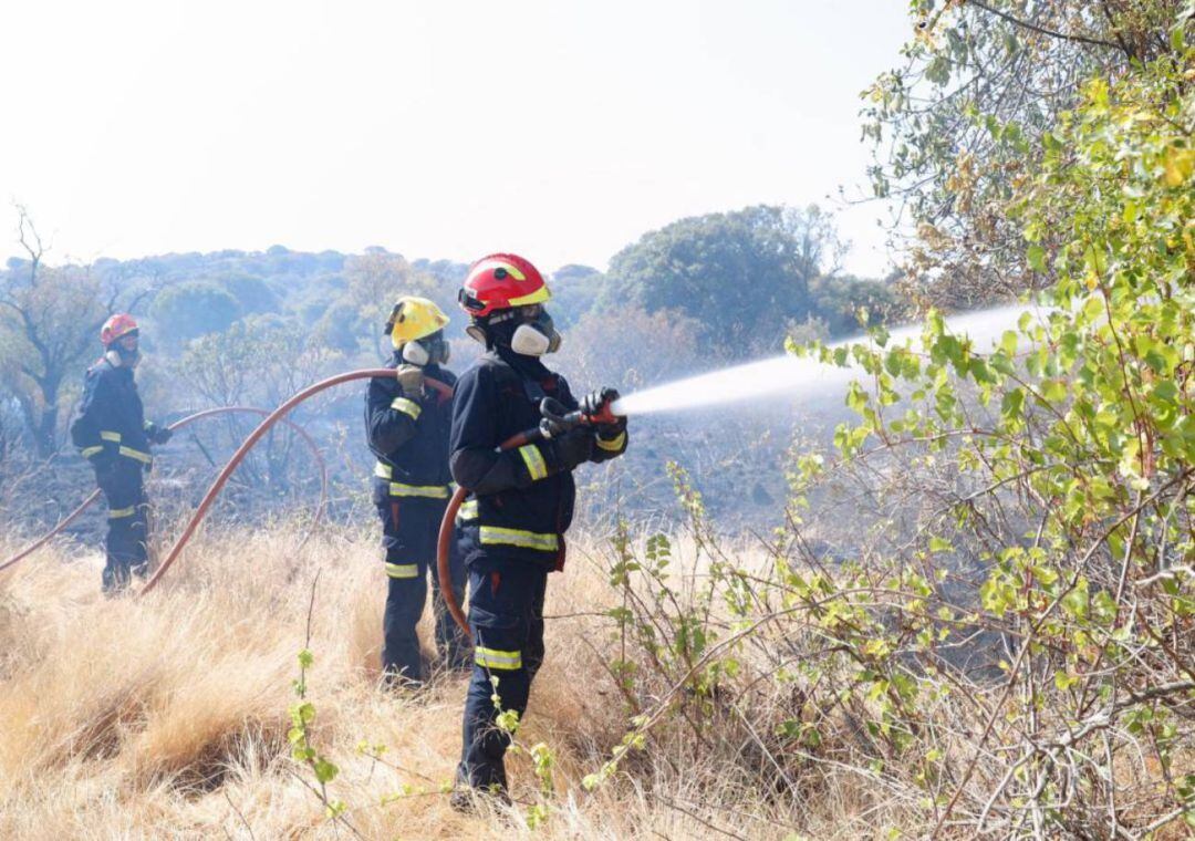 Incendio en Cenicientos y Cadalso