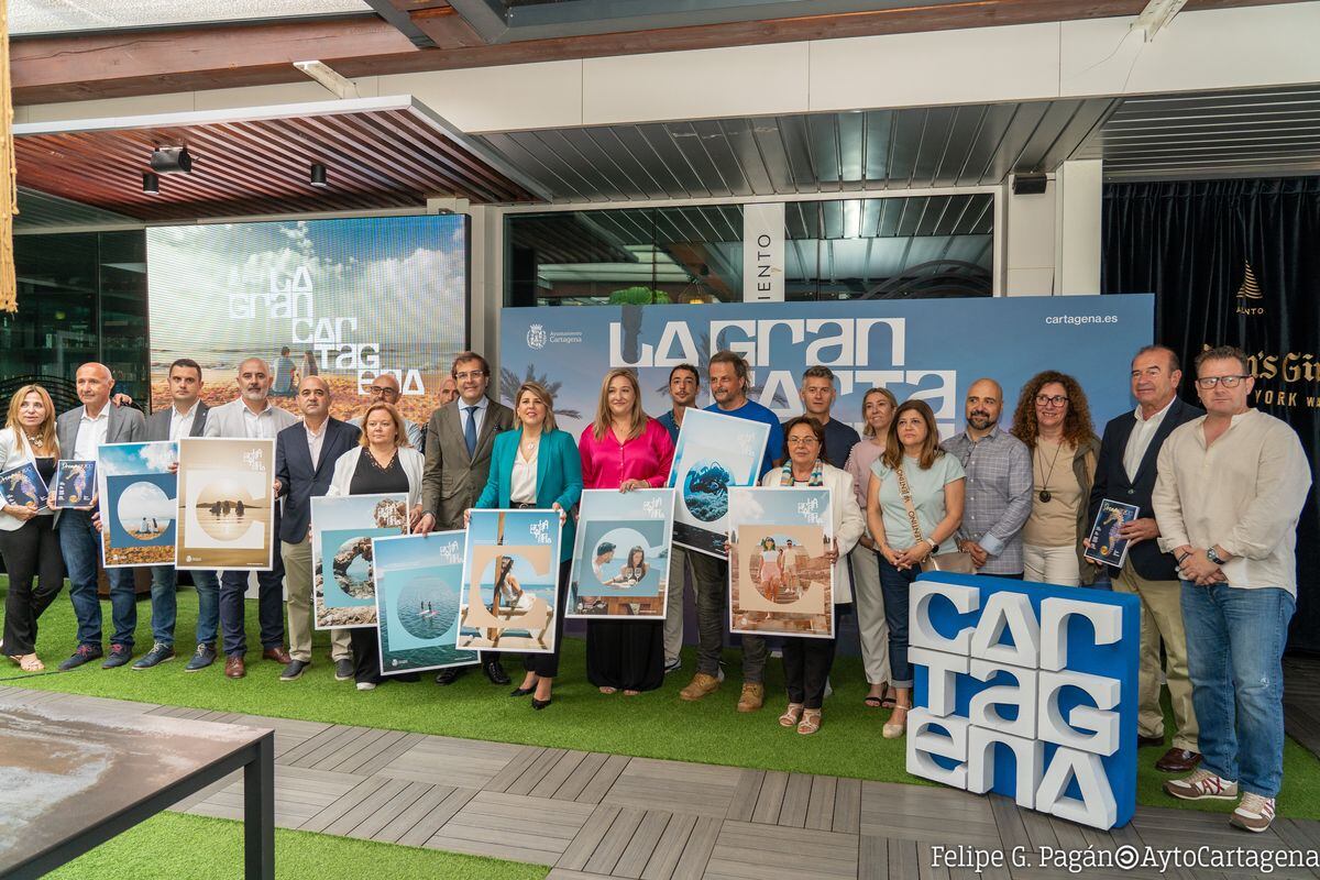 Presentación de la campaña de promoción turística para este verano en Cartagena.